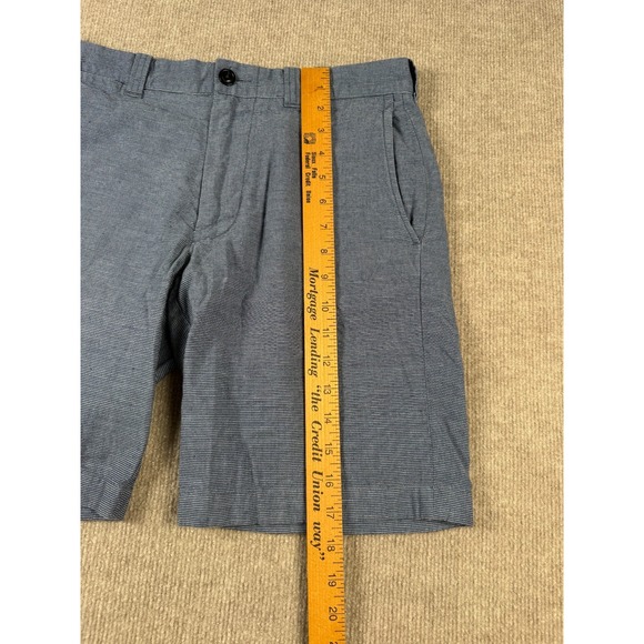 J Crew Stanton Shorts‎ Mens 30 Blue Linen Blend Baird McNutt Irish Summer Casual - Picture 3 of 11